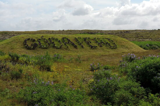 Sandgerði wünscht góða ferð - gute Fahrt