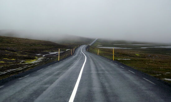 Fjarðarheiði nach Egilsstaðir