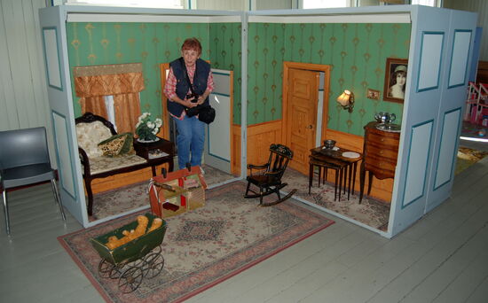 der Rest der Kirche war Spielzeugmuseum