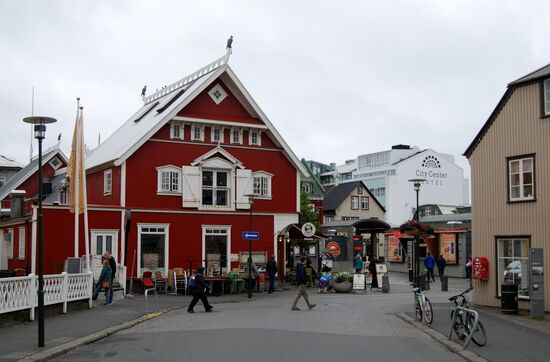 weiter gingen wir auf der Tryggvagatan