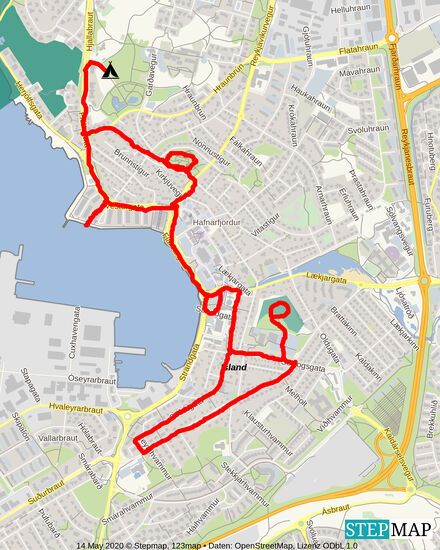 unsere Fahrt in Hafnarfjörður