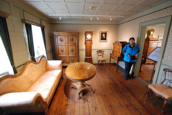 mit der Inneneinrichtung