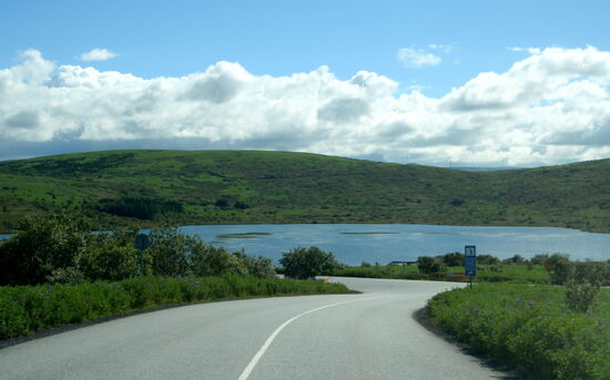 wir fuhren auf Nebenwegen