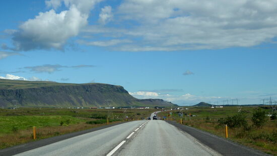 Weiterfahrt auf der N 1