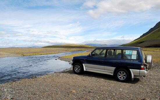 hier gab es mehrere Flußdurchfahrten hintereinander