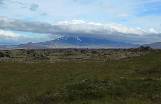 die Hekla kam in Sicht