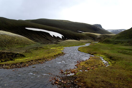 der Bach sah sehr lieblich aus...