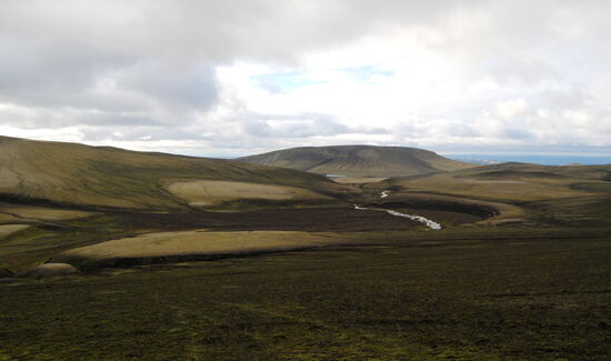 auf dem Berg dann eine weite Aussicht