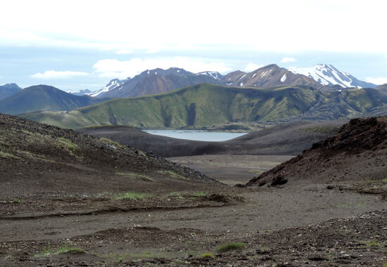 dann kam der See Frostastaðavatn in Sicht