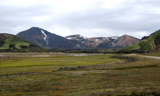 Blick Richtung Landmannalaugar