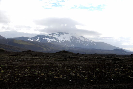 dann lag die Hekla neben uns