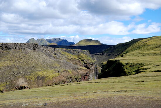 Blich zur Schlucht der Innri-Emstruá