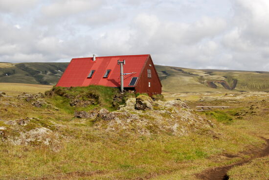 Haus der Station am Álftavötn
