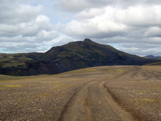 wir fuhren weiter bis zum Parkplatz am Ende der Piste