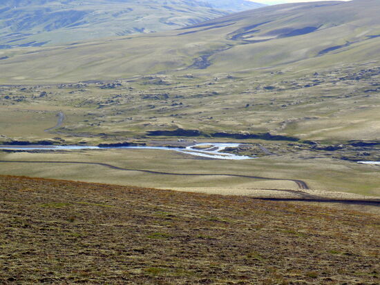 und wir sahen die Furt an der F 208