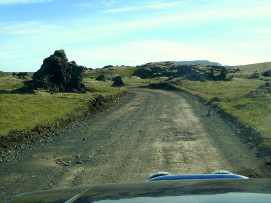dann fuhren wir zurück wie wir gekommen waren
