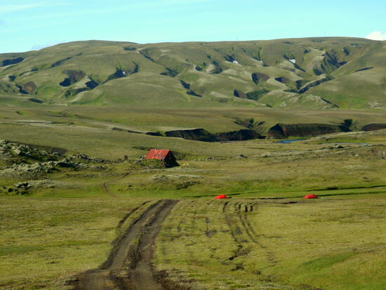 nun hatten wir bald den Zeltplatz erreicht