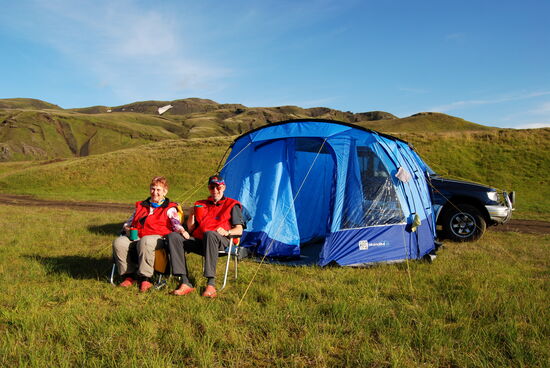 und machten erst einmal Kafferast