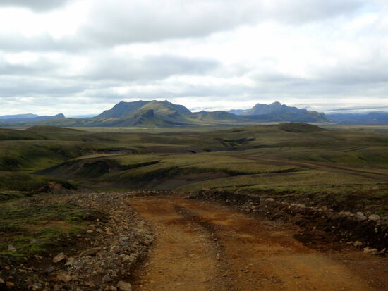 dann führte die Piste