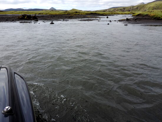 wir fuhren schön langsam