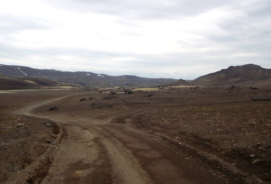 immer wieder Lavabrocken