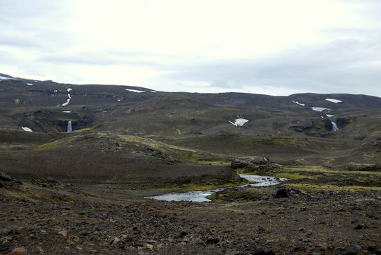 kleine Wasserfälle und Bäche