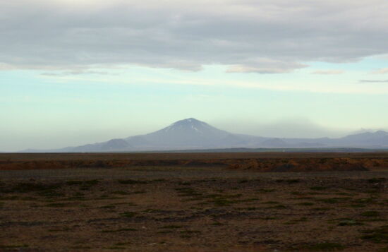 noch ein Blick auf die Hekla