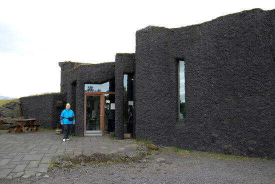 am Hekla-Vulkan-Zentrum
