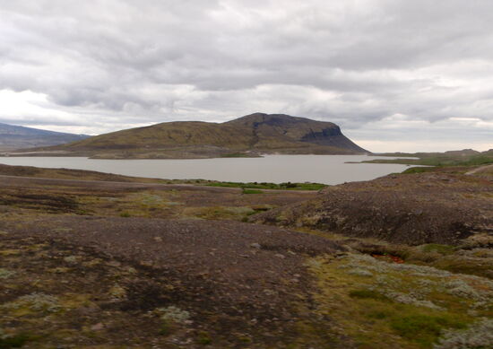 Búrfell von der nördlichen Seite