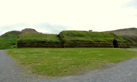 Þjóðveldisbær, die Rekonstruktion des Hofes Stöng aus der Landnahmezeit,