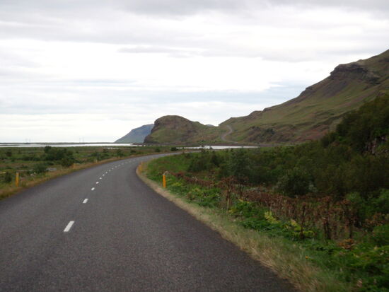 Fahrt an der Þjórsá Richtung Südwesten