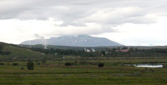 die dampfenden Felder