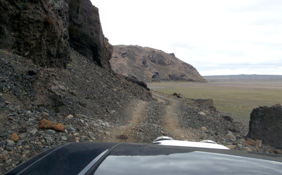 wo es noch möglich war, hatten wir gewendet