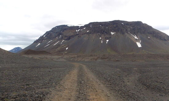 der Tafelvulkan Hlöðufell