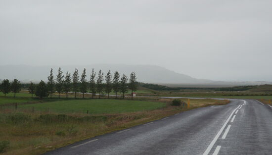weiter ging die regnerische Fahrt auf der 30 in Richtung Flúðir