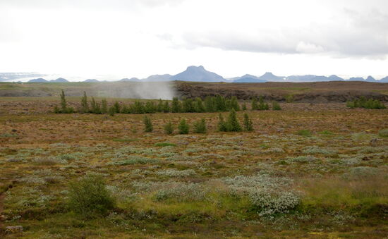 wir kamen der Gischt näher