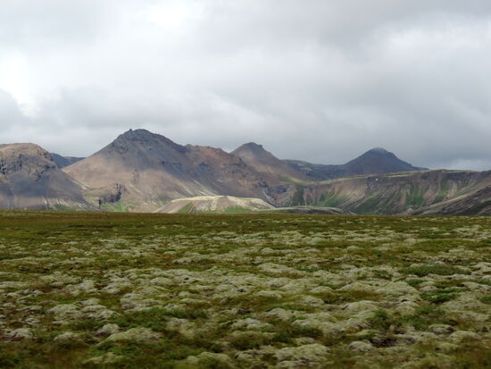 Fahrt über die Lyngdalsheiði