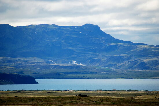 Nesjavellir am südlichen Ufer