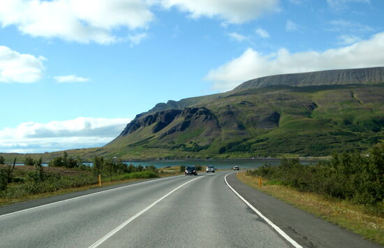 Weiterfahrt auf der N 1