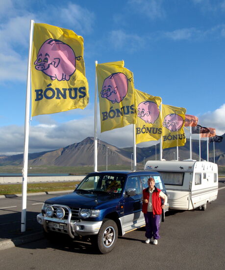 bei Bonus in Borgarnes kauften wir noch ein