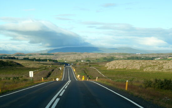 Weiterfahrt auf der N 1 in Richtung Norden