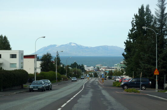 Abfahrt zur Hauptstraße