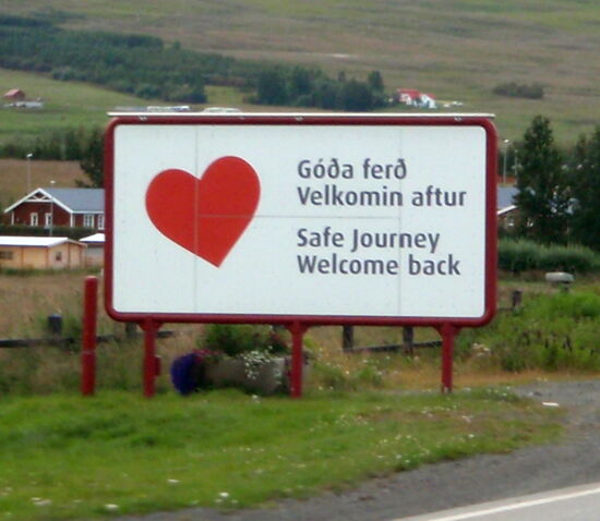 Akureyri: Gute Fahrt, willkommen zurück