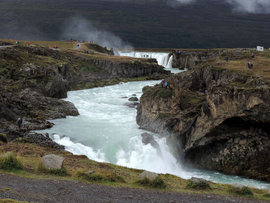 Ablauf des Goðafoss