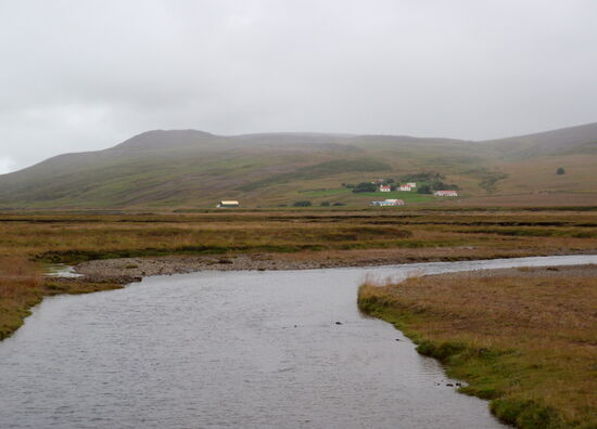 Blick Richtung Halldórsstaðir