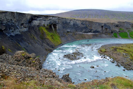 etwas tiefer der Abfluß