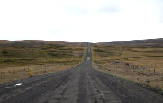 dann fuhren wir auf der 843 nach Süden