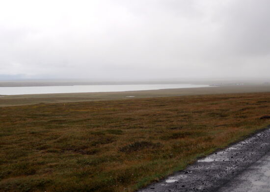 hinter dem See Svartárvatn