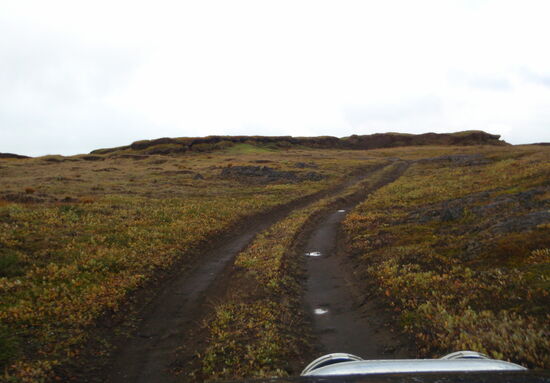 die andere Piste war nicht viel besser