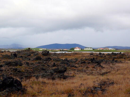 die Siedlung Grænavatn am